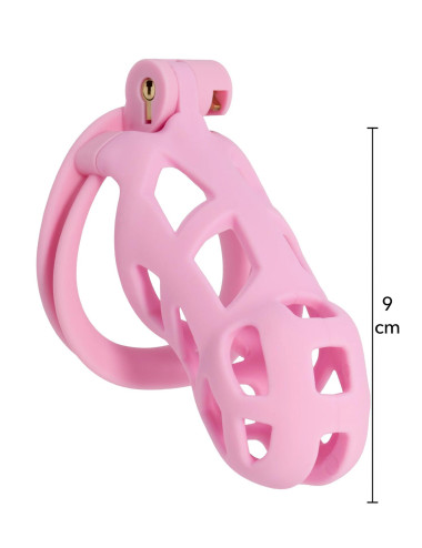 Penis Prison Cock Cage Long Pink