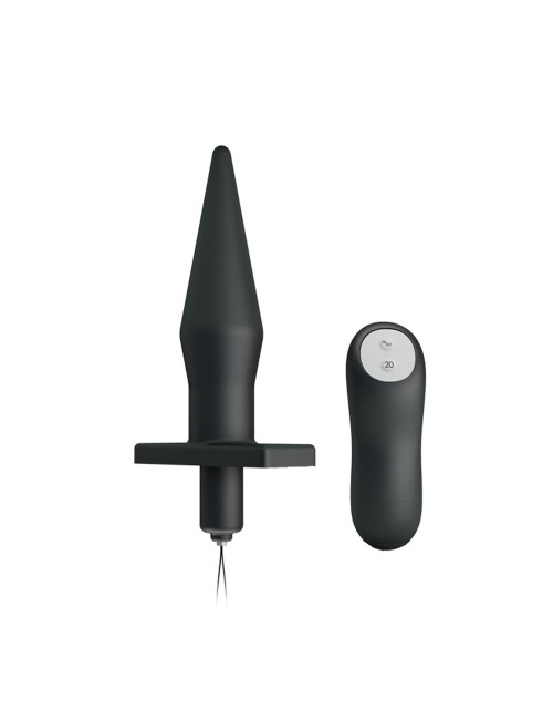 Wibrujący Plug Analny z Pilotem Baile Butt Plug