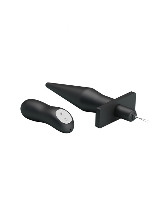 Wibrujący Plug Analny z Pilotem Baile Butt Plug