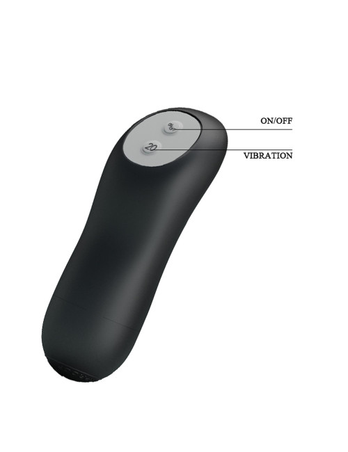 Wibrujący Plug Analny z Pilotem Baile Butt Plug