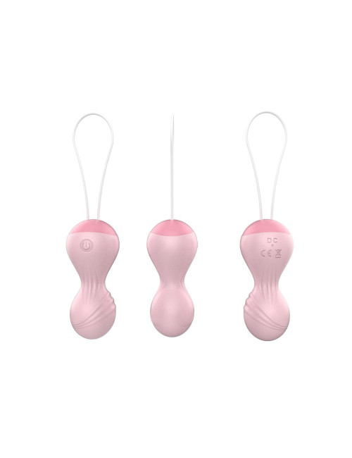 Wibrujące Kulki Kegla z Pilotem USB Flesh B-Series Magic