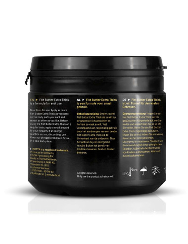 BUTTR - Fisting Gel Extra Thick - 500 ml