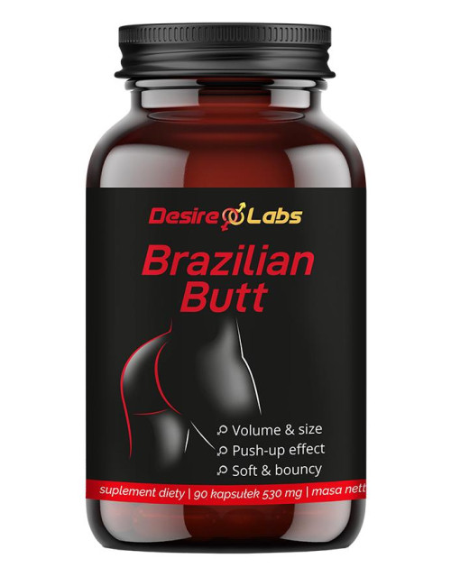 Brazilian Butt™ Afrodyzjaki dla Kobiet, 90 kapsułek, naturalny efekt push-up