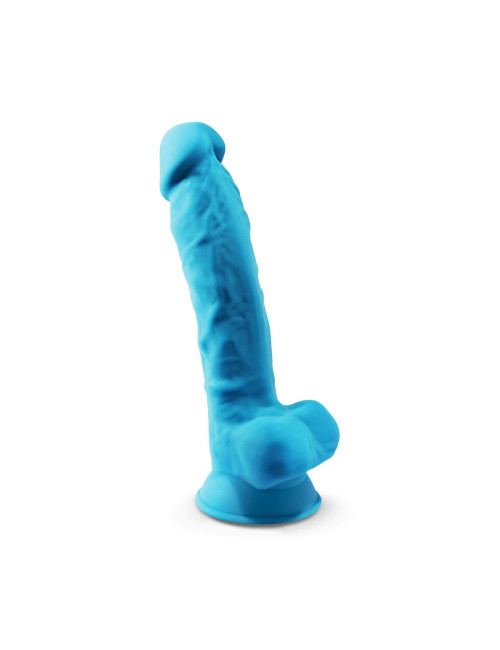 Silexd Realistyczne Dildo z Platynowego Silikonu Model Blue