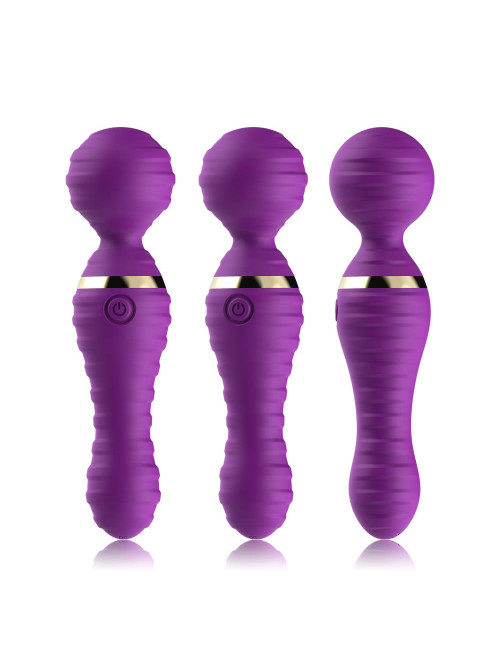 Freedom purple - Zabawki: Wibrator i masażer silikonowy wodoodporny, 9 trybów