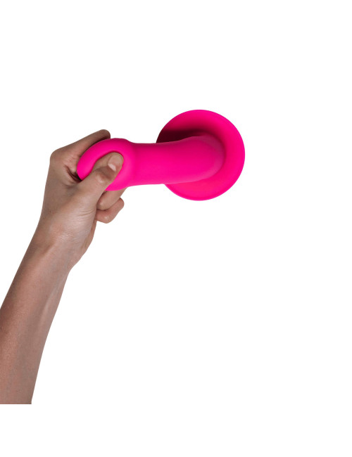 Plug-AD.Hitsens 2 (6,5) Pink - Zabawki analne Dildo silikon z przyssawką 17 cm