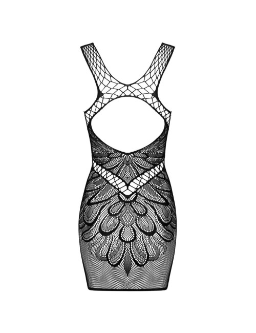 Obsessive Sukienka D608 Elastyczna z Wycięciem XL/XXL