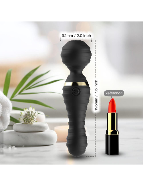 B-Series Joy Freedom Black Masażer Wibrator 9 Trybów