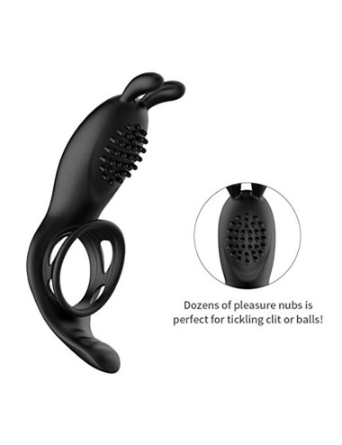 RabbitVibration Cock Ring with remote