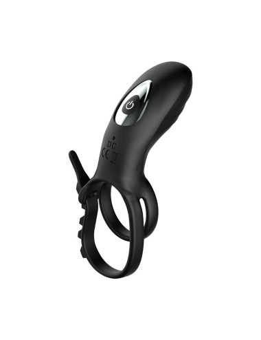 AdjustableDouble cockring with remote