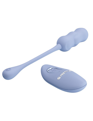PRETTY LOVE - LESHY Dream Chaser 4, Blue, 12 vibration functions Wireless remote control