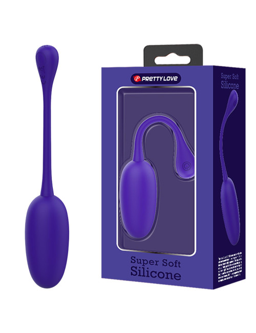 Pretty Love KNUCKER Purple – Jajko wibracyjne bezprzewodowe z 12 funkcji wibracji i pamiecia