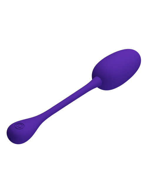 Pretty Love KNUCKER Purple – Jajko wibracyjne bezprzewodowe z 12 funkcji wibracji i pamiecia