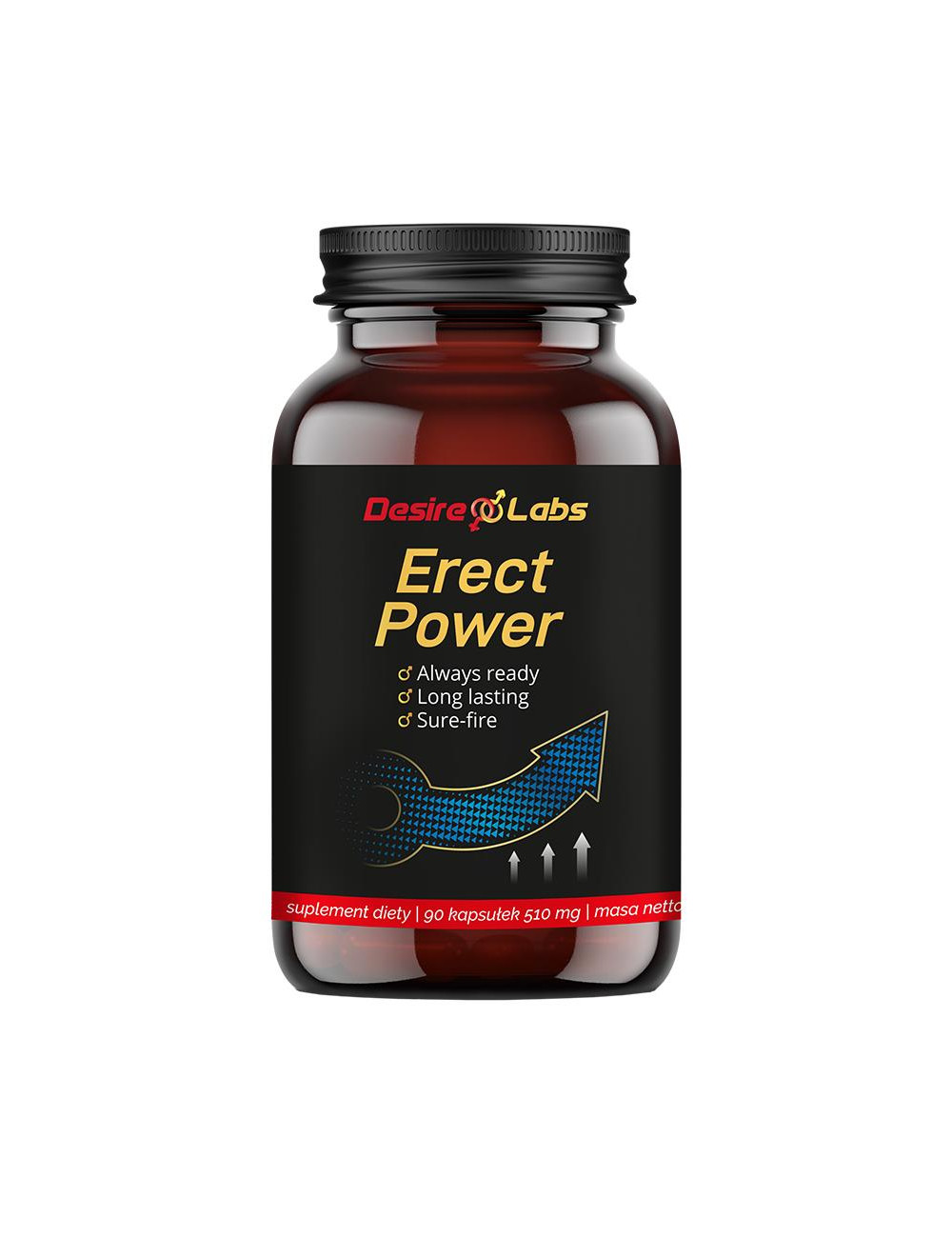Erect Power Pro - Afrodyzjaki dla mężczyzn - erekcja wspomagana - 90 kaps.