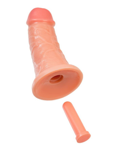 Realistic dildo Caliber 20/6 , PVC, flesh,  length 20cm, diameter 6cm