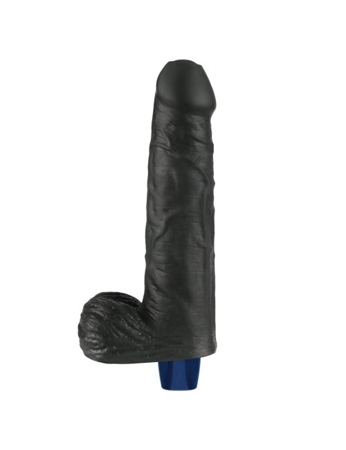 9-calowy Real Softee Dildo - Vibracyjny, TPE Soft-Skin, Wodoodporny, Rechargeable