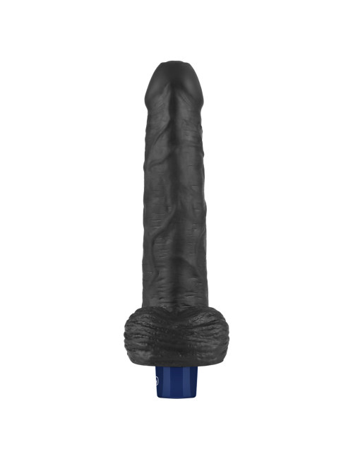 9-calowy Real Softee Dildo - Vibracyjny, TPE Soft-Skin, Wodoodporny, Rechargeable