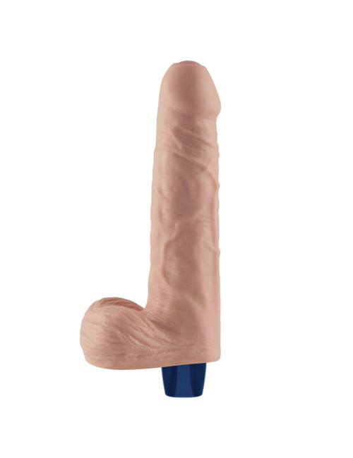 9-calowy Real Softee Dildo TPE - Realistyczny Dildo Zabawki Soft-Skin, Wodoodporne, USB Ładowanie