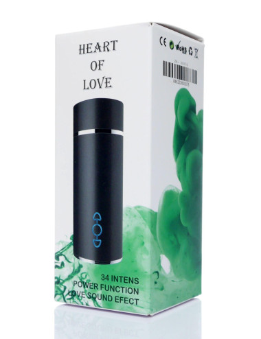 Masturbator Wagina Heart Of Love USB - 34 funkcji wibracji