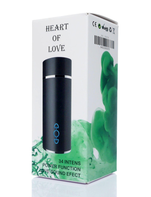 Masturbator Wagina Heart Of Love USB - 34 funkcji wibracji