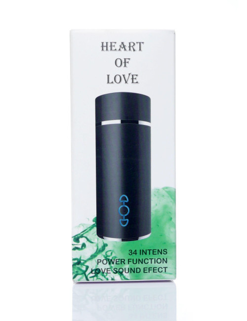 Masturbator Wagina Heart Of Love USB - 34 funkcji wibracji