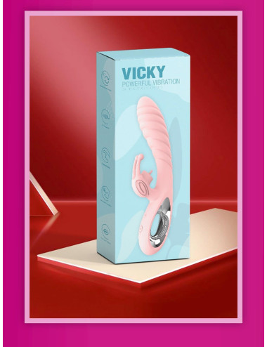 Wibrator-Vicky USB -Pink