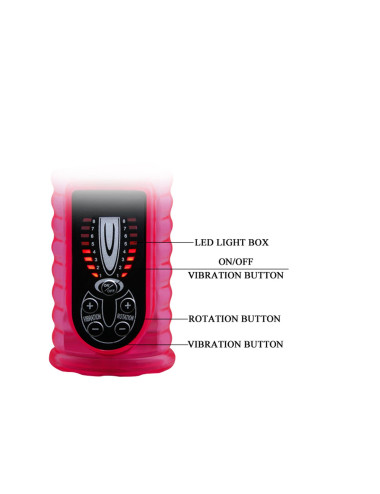 BAILE- Pleasurizer Legend toyz, 8 vibration functions 8 rotation functions