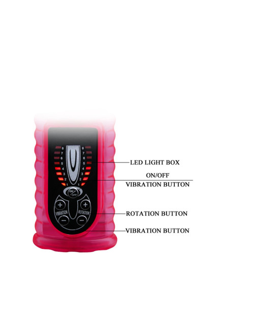 Baile Pleasurizer Legend Wibrator króliczek z obrotem