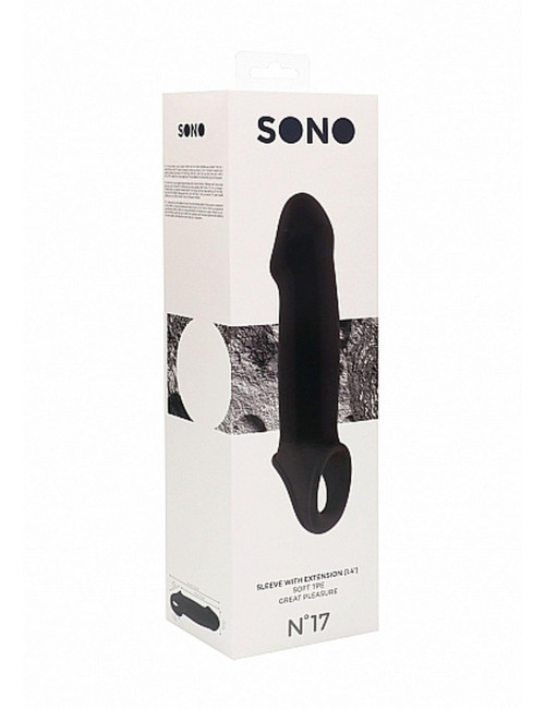 Sono No.17 Nakładka Przedłużająca na Penis - Black