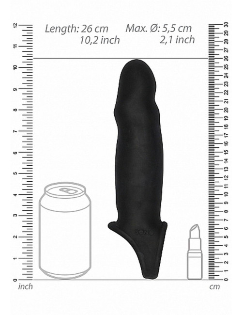 Sono No.17 Nakładka Przedłużająca na Penis - Black