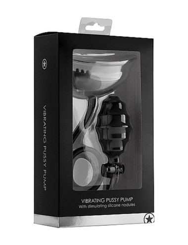 Vibrating Pussy Pump - Black