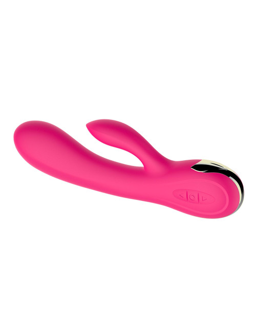 Wibrator silikonowy USB – 7 funkcji wibracji + grzanie – Punkt G, wodoodporny