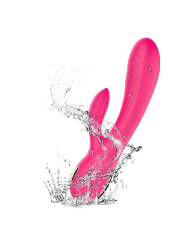 Wibrator-Silicone Vibrator USB 7 Function + Booster / Heating