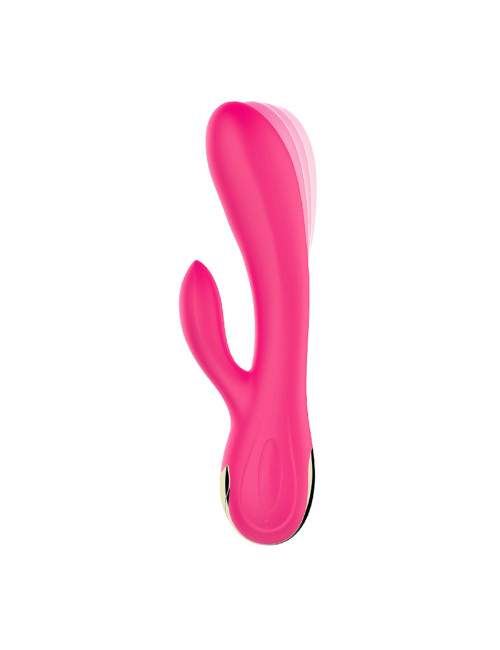 Wibrator silikonowy USB – 7 funkcji wibracji + grzanie – Punkt G, wodoodporny