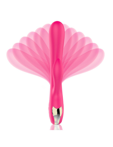 Wibrator-Silicone Vibrator USB 7 Function + Booster / Heating