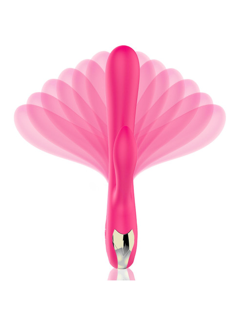 Wibrator silikonowy USB – 7 funkcji wibracji + grzanie – Punkt G, wodoodporny