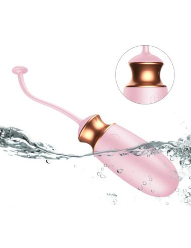 Jajko/wibr-Vibrating Silicone Love EGG USB 10 Function / Heating / Voice Control
