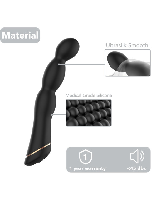 B-Series Joy Laband Black Wibrator Analny z 9 Funkcjami