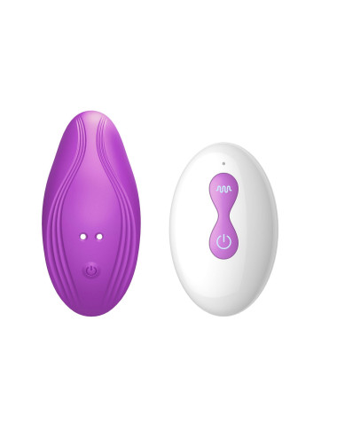 Ultrathin Wearable remote mini vibe PURPLE