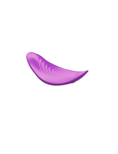 Ultrathin Wearable remote mini vibe PURPLE