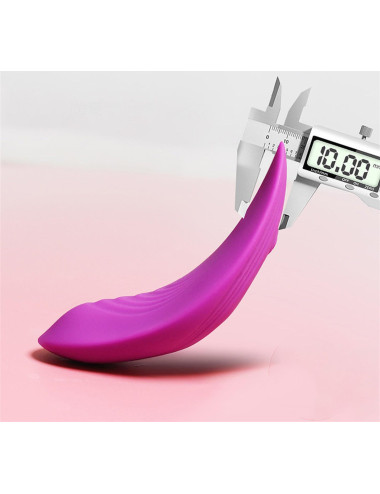 Ultrathin Wearable remote mini vibe PURPLE