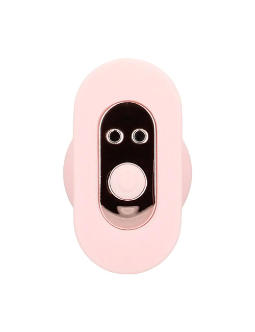 Loveline Velvet Pink Wibrujący Plug Analny z Pilotem