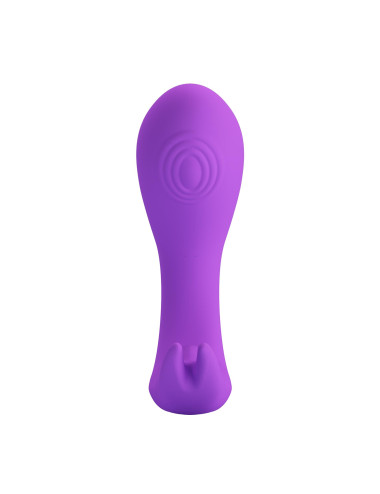 PRETTY LOVE - Idabelle Purple, 12 vibration functions 12 pulse wave settings Wireless remote control