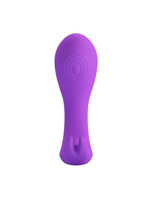 PRETTY LOVE Idabelle Purple – Wibrator Punkt G, zdalnie sterowany, 12 funkcji wibracji i 12 pulsów