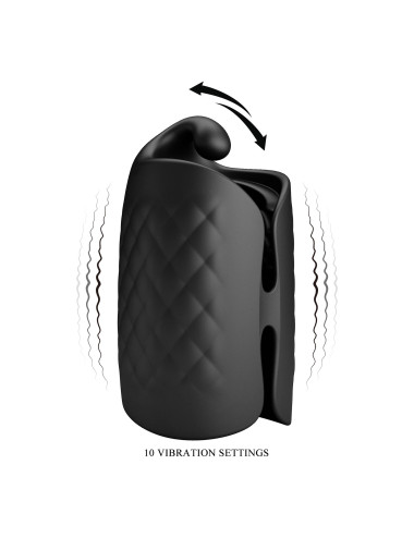 PRETTY LOVE - Black Glans Trainer, 10 vibration functions