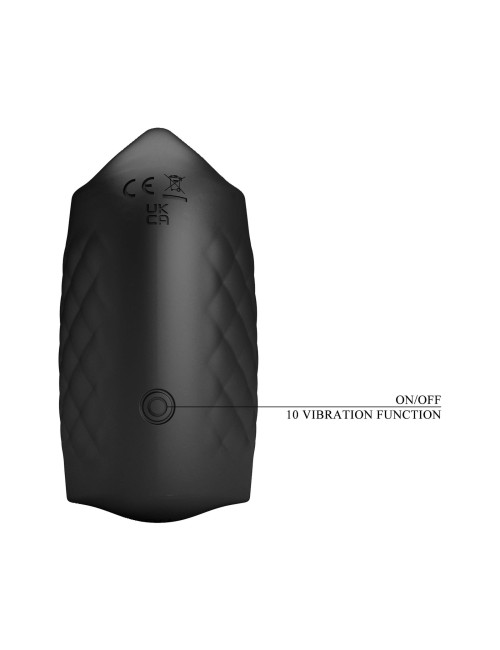 Pretty Love Black Glans Trainer Wibrator z 10 Funkcjami