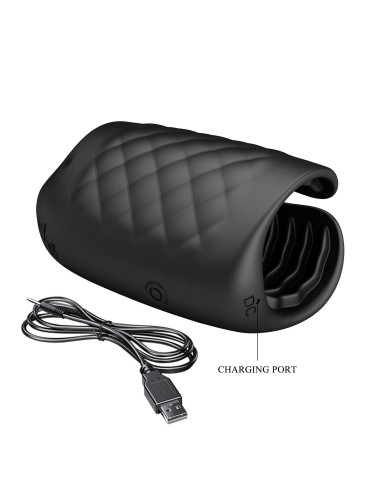 PRETTY LOVE - Black Glans Trainer, 10 vibration functions