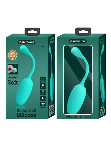 PRETTY LOVE - KNUCKER Green, 12 vibration functions Memory function