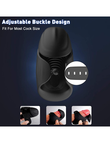 Adjustable wearable Penis vibrator