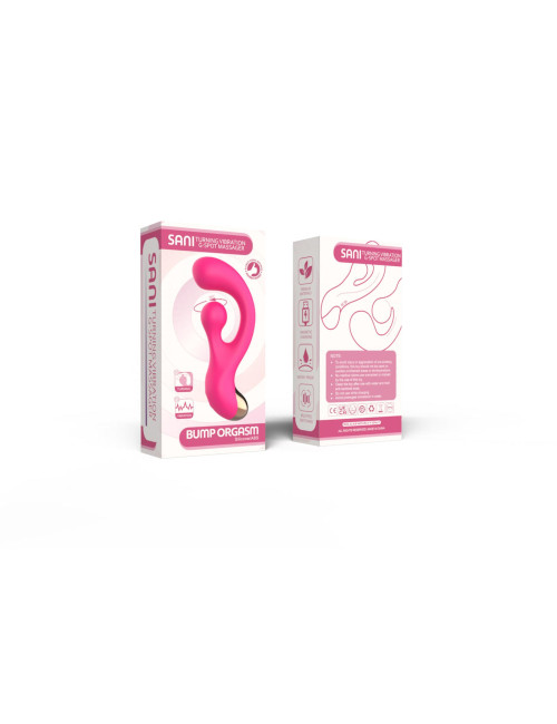Sani Turning Vibration G-Spot Massager - Wibrator Punktu G 10 trybów i 10 obrotów